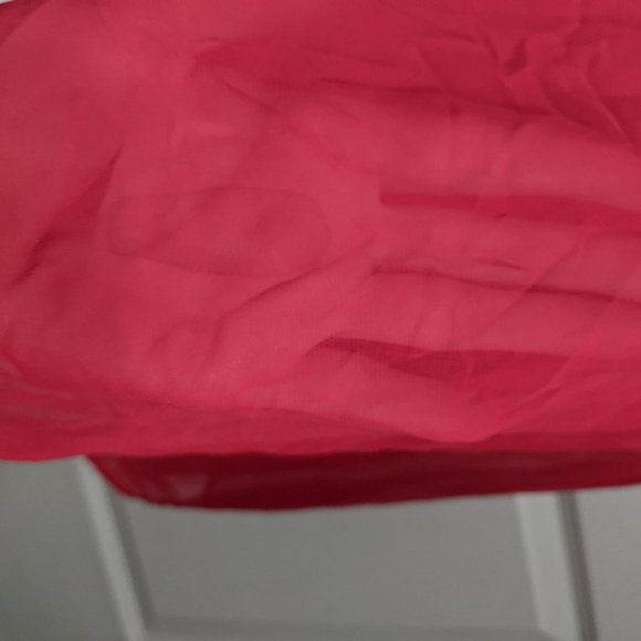 Red Bridesmaids Dress (Dessy Style 2894) - Picture 6 of 9